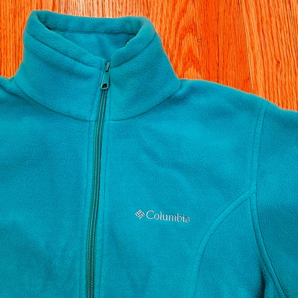 Columbia fleece zip up jacket - Picture 2 of 4
